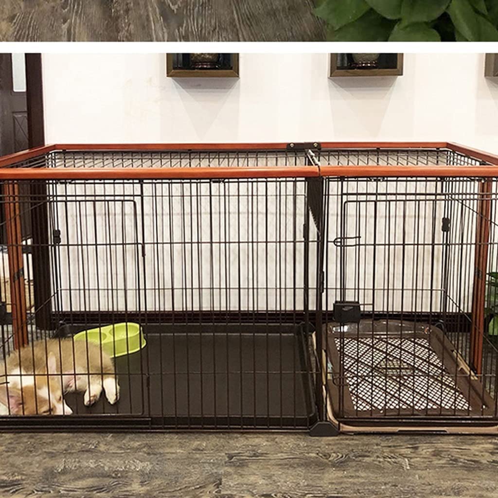 Amazon.co.jp: 犬小屋 屋外用 犬舎 室外 金属犬クレート、犬